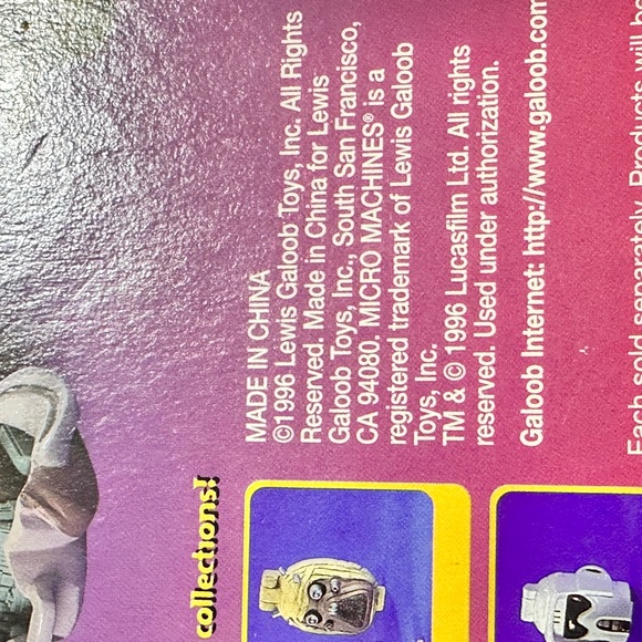 Rare vintage 1996 sealed micro machine galoob star Wars collectible - Picture 5 of 10